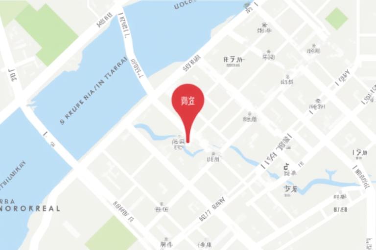 波音堂 銀座本店の場所を示す地図の静止画